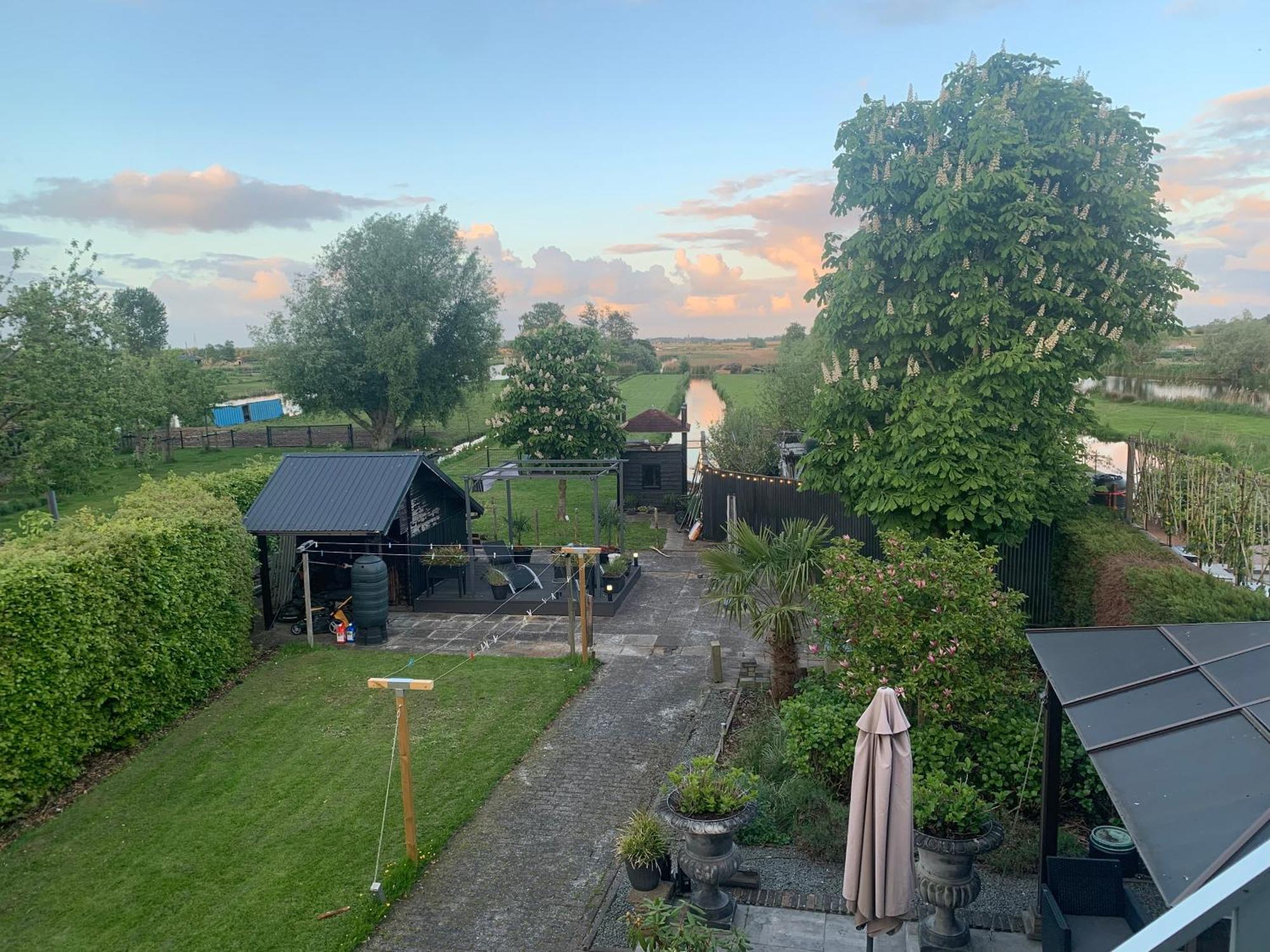 Ferienwohnung Amsterdam Countryside Met Airco ,Geweldig Uitzicht, Luxe Keuken,Wasmachine,Droger,Gratis Fietsen Den Ilp Exterior foto
